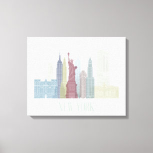 Toile Horizon de New York