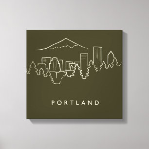 Toile Horizon de Portland