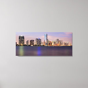 Toile Horizon des Etats-Unis, la Floride, Miami au