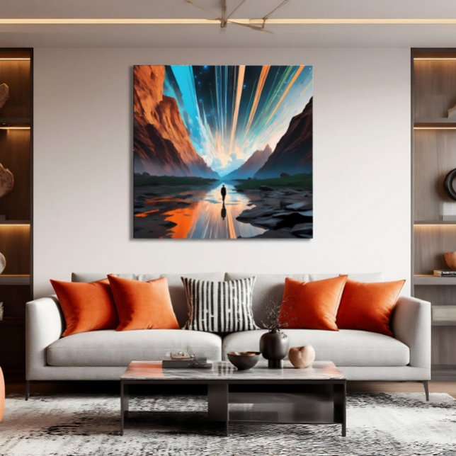 Toile Horizon infini (Créateur téléchargé)