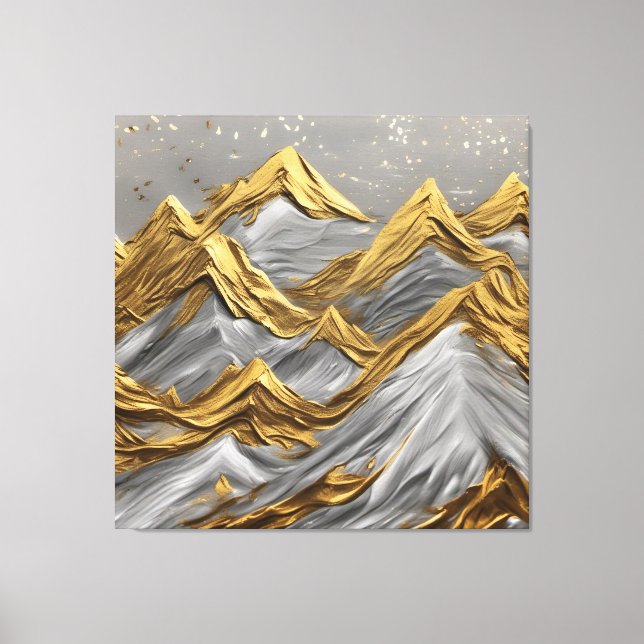 Toile Horizons d'or (Recto)