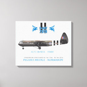 TOILE HORSA GLIDER - PONT PEGASUS