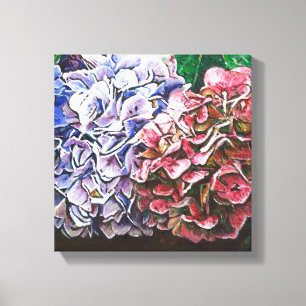 Toile Hortensias 2010