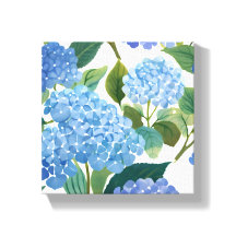 Hortensias bleus | Beau buisson floral