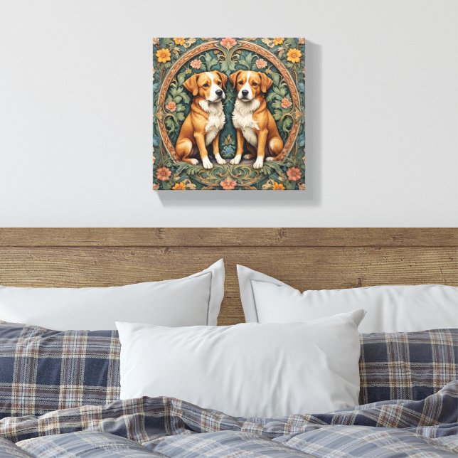 Toile Hounds of the Hidden Grove (Insitu(Chambre))
