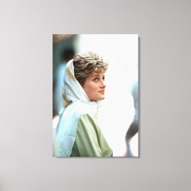Toile HRH Princess Diana Egypt 1992 (Recto)