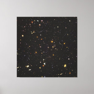 Toile Hubble Ultra Deep Field Vue de 10 000 Galaxies