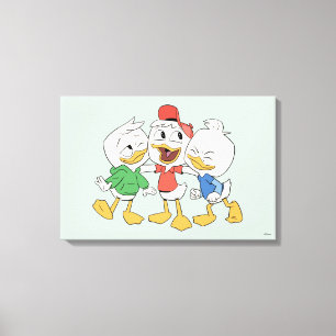 Toile Huey, Dewey & Louie