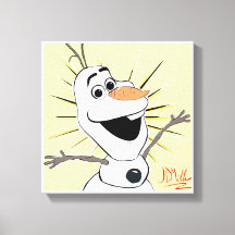 Hugs Chauds Snowman Canvas Imprimer Mur Art