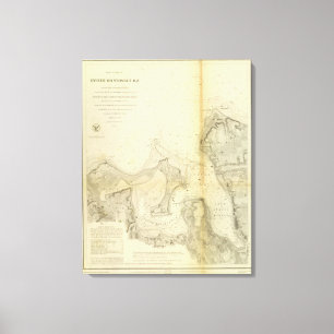 Toile Huître ou baie de Syosset