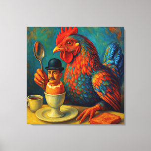 Toile Humain Dur à Cuire - Jeu de Mains à Petit Déjeuner