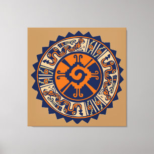 Toile Hunab Ku Maya Diety