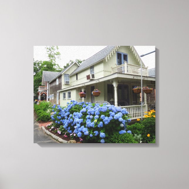 Toile Hydrangeas au coin - Martha's Vineyard (Recto)