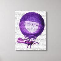 Hydrogène Blanchard (violet) Ballon à air chaud 3