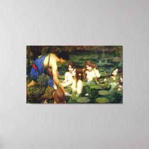 Toile Hylas et les Nymphes ~ John William Waterhouse