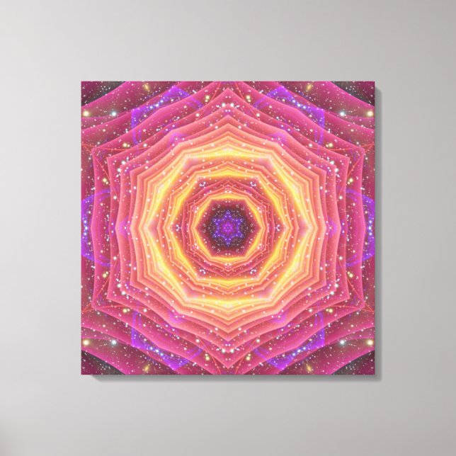 Toile Hyper Gate Mandala (Recto)