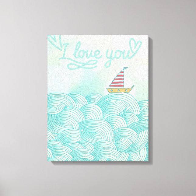 Toile I Love You (Recto)