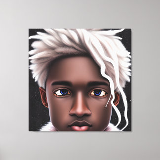 Toile Ice Prince Melanin Black Boy Magic Bruh Winter Bro