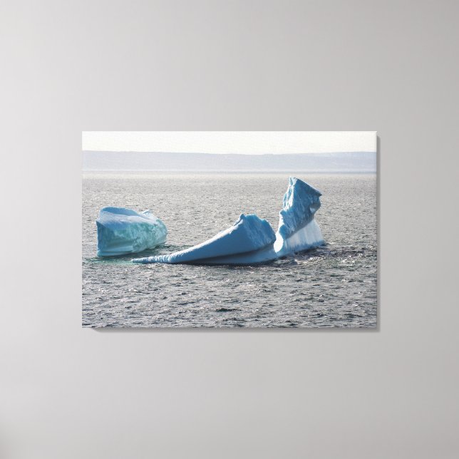 Toile Iceberg de l'île Bell (Recto)