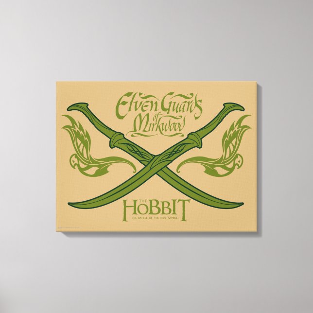 Toile Icône des gardes elfes de Mirkwood (Recto)