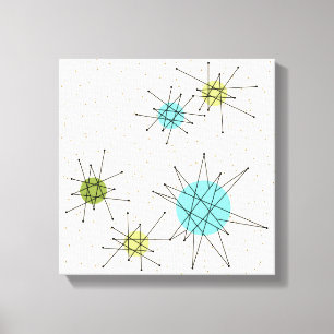 Toile Iconique Starbursts Emballé Canvas