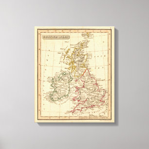 Toile Île britannique 4