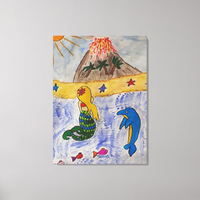 Toile Île Mermaid (Recto)