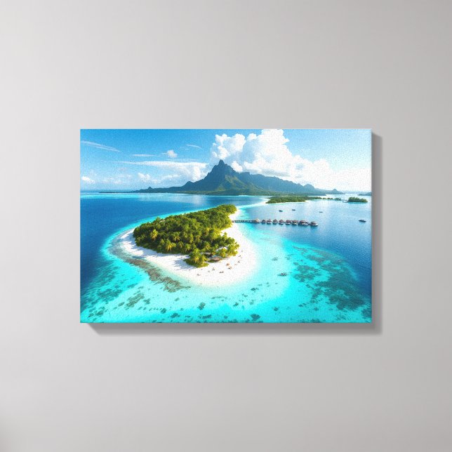 Toile îles Maldives  (Recto)