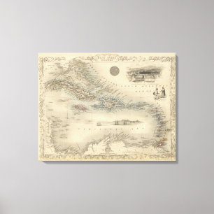 Toile Îles occidentales 3 de l'Inde