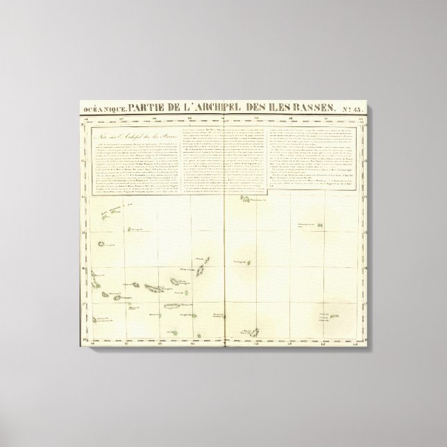 Toile Îles Tuamotu Océanie no 43 (Recto)