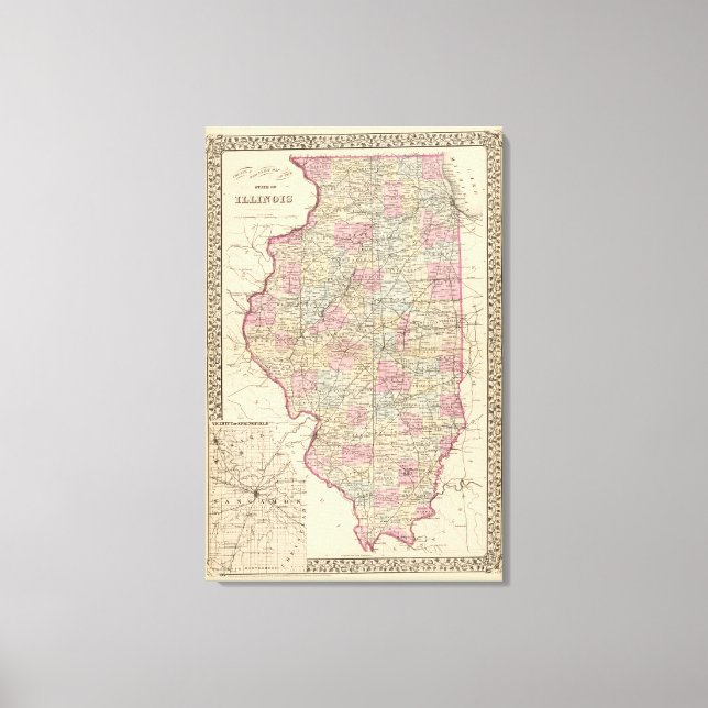 Toile Illinois (Recto)