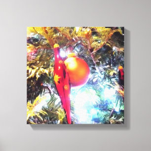 Toile Illuminer les ornements