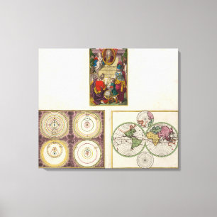 Toile Illus Titre Page Système solaire, Charte vom Globo