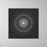 Illusion optique art noir