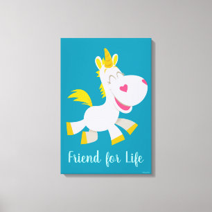 Toile Illustration de Buttercup souriant