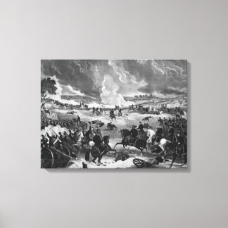 Toile Illustration de la bataille de Gettysburg