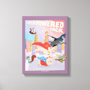 Toile Illustration de Super Powered Pack Metropolis