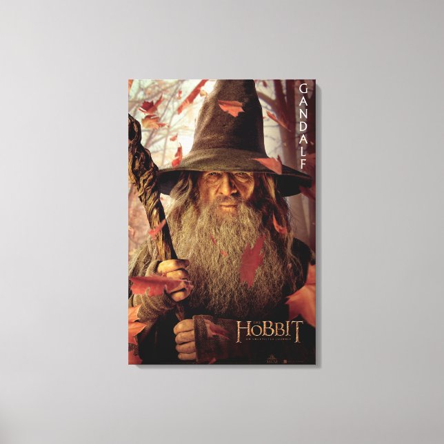 Toile Illustration d'édition limitée : Gandalf (Recto)