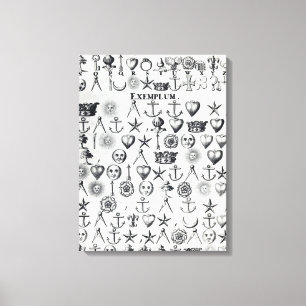 Toile Illustration du livre 9