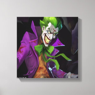 Toile Illustration d'un joker en crise infinie