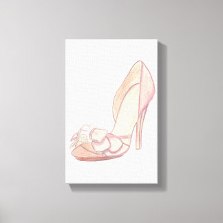 Toile Illustration originale de la chaussure Badgley Mis