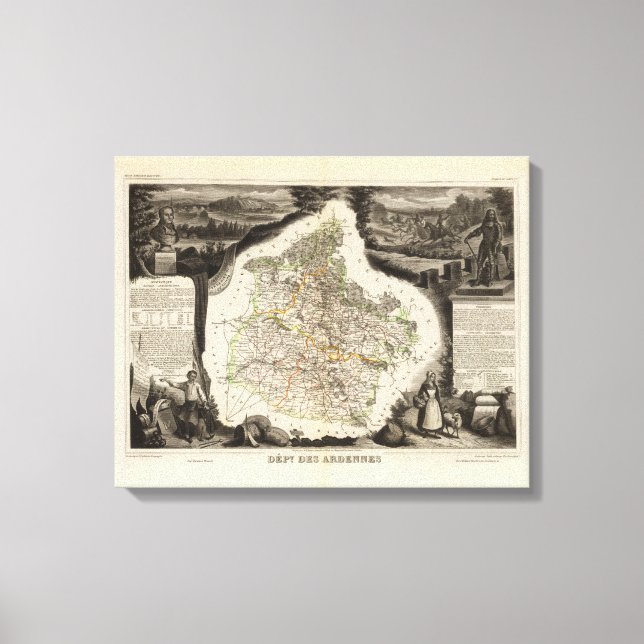 Toile Illustrations de marge (Recto)