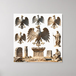 Toile IllyrianAltarRelics-SacredEagleArtBundleV HERSYM 