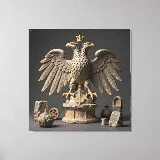 Toile IllyrienAutelReliques-ArtSacréAigleEnsembleVIIHERS