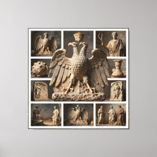 Toile IllyrienAutelReliques-FaisceauDArtAigleSacréII HER