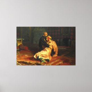 Toile Ilya Repin - Ivan le Terrible et son fils Ivan