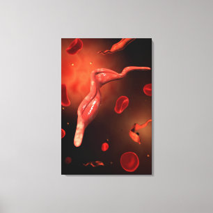 Toile Image Conceptuelle De Trypanosoma 1