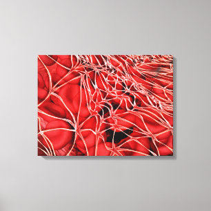 Toile Image Conceptuelle Des Cellules De Sang Rouge Avec