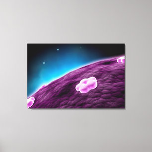 Toile Image Conceptuelle Du Noyau Cellulaire