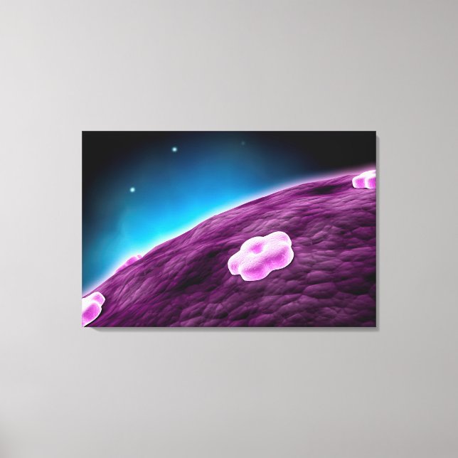 Toile Image Conceptuelle Du Noyau Cellulaire (Recto)